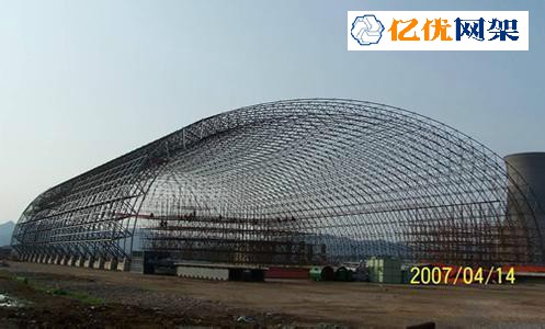 朝阳区料棚网架
