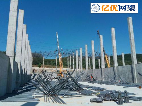 朝阳区料棚网架设计